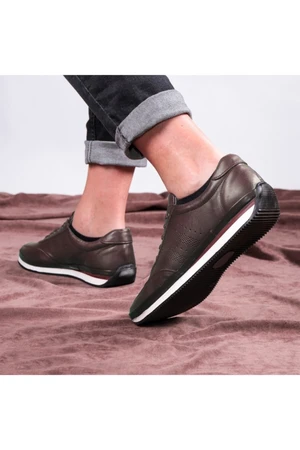 Ducavelli Fagola Genuine Leather Men's Casual Shoes, Casual Shoes, 100% Leather Shoes, 4 Seasons.