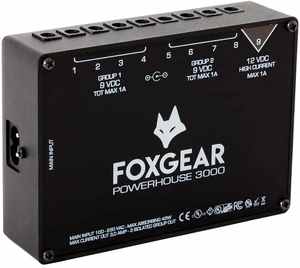 Foxgear Powerhouse 3000 Adaptateur d'alimentation