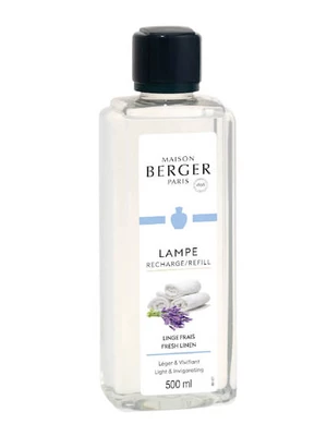 Maison Berger Paris Náplň do katalytické lampy Svěží vyprané prádlo Fresh Linen (Lampe Recharge/Refill) 500 ml