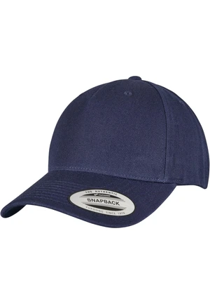 YP CLASSICS 5-PANEL PREMIUM COVERED BRIM SNAPBACK CAP NAVY