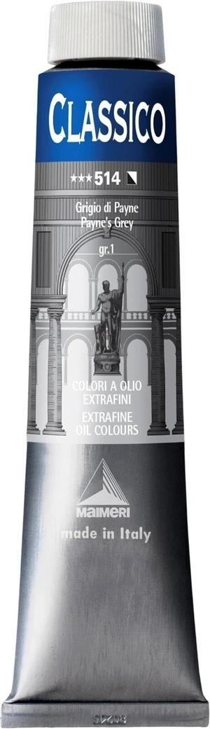 Maimeri Classico Pittura a olio Paynes Grey 200 ml 1 pz