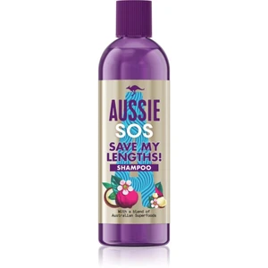 Aussie SOS Save My Lengths! regeneračný šampón pre slabé a poškodené vlasy pre ženy 290 ml