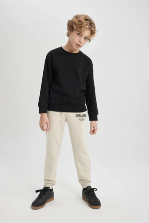 DEFACTO Boy Printed Basic Sweatpants