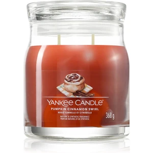 Yankee Candle Pumpkin Cinnamon Swirl vonná sviečka 368 g