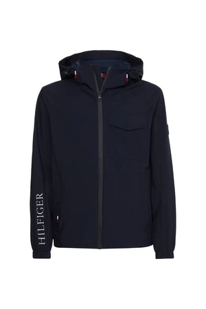 Tommy Hilfiger Jacket - TECH HOODED JACKET blue