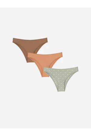 LC Waikiki Patterned Brazilian Panties 3 Pack