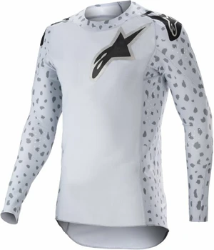 Alpinestars Supertech North Jersey Haze Gray/Black L Motocross Trikot