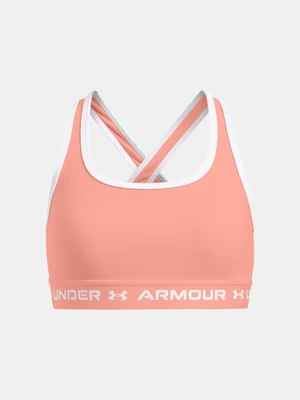 Under Armour Dívčí podprsenka G Crossback Mid Solid - Holky