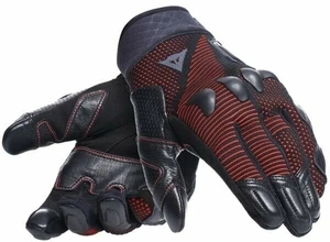 Dainese Unruly Ergo-Tek Gloves Negru/Roșu Fluorescent 2XL Mănuși de motocicletă