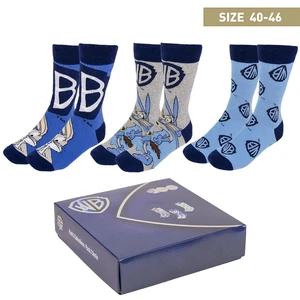 SOCKS PACK 3 PIECES WARNER 100