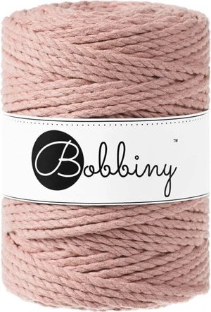 Bobbiny 3PLY Macrame Rope 5 mm 100 m Blush Cable