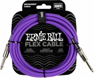 Ernie Ball Flex Instrument Cable Straight/Straight 3 m Rovný - Rovný Nástrojový kabel