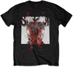 Slipknot Camiseta de manga corta Devil Single - Logo Blur Unisex Black 2XL