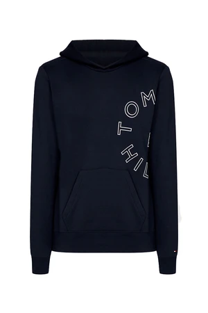 Tommy Hilfiger Sweatshirt - ROUNDALL GRAPHIC HOODY black