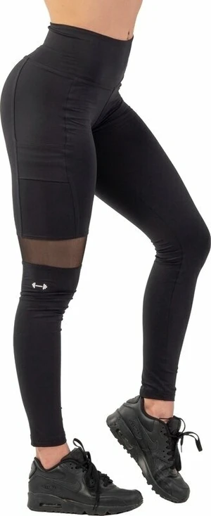 Nebbia Sporty Smart Pocket High-Waist Leggings Black L Fitness Hose