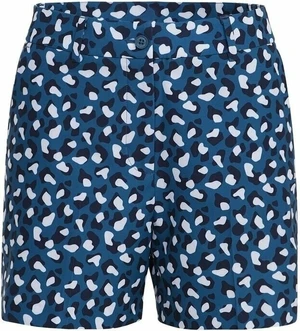 J.Lindeberg Gwen Printed Golf Short Moroccan Blue Animal 26 Krótkie spodenki