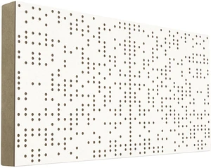 Mega Acoustic FiberPRO120 Binary Diffuser White/Beige Panou absorbant din lemn