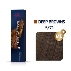 Wella Professionals Koleston Perfect Me+ Deep Browns profesionální permanentní barva na vlasy 5/71 60 ml