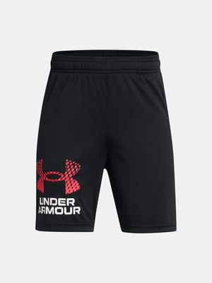 Under Armour UA Tech Logo Kraťasy dětské Černá