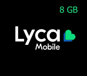 Lyca Mobile 8 GB Data Gift Card ZA