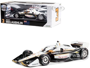 Dallara IndyCar 3 Scott McLaughlin "Sonsio Vehicle Protection" Team Penske (Road Course Configuration) "NTT IndyCar Series" (2022) 1/18 Diecast Model