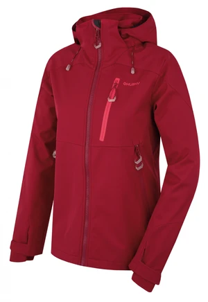 Husky Sauri L S, magenta Dámská softshell bunda