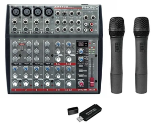 Phonic AM440D USB-K-2 Table de mixage analogique