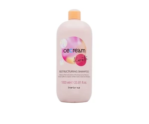 Šampón s keratínom pre poškodené vlasy Inebrya Ice Cream Keratin Restructuring Shampoo - 1000 ml (771026310) + darček zadarmo