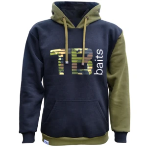 Tb baits mikina hexa camo hoodie - s