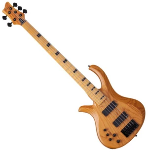 Schecter Riot-5 Session LH Aged Natural Satin 5-saitiger E-Bass, 5-Saiter E-Bass