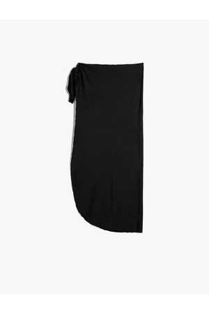 Koton Pareo Skirt Midi Tie Detailed