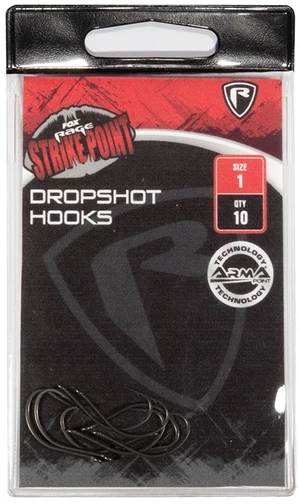 Fox rage háčky strike point dropshot hooks - 4