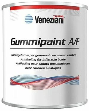 Veneziani Gummipaint White 0,5 L Antifouling Farbe