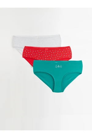 LC Waikiki Printed Hipster Panties 3 Pack