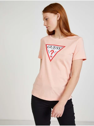 Apricot Women's T-Shirt Guess - Women