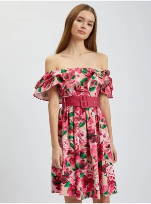 Orsay Dark pink Women Floral Dress - Women