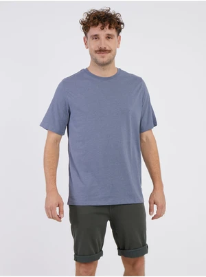 Blue Mens Brindle Basic T-Shirt Jack & Jones Organic - Men