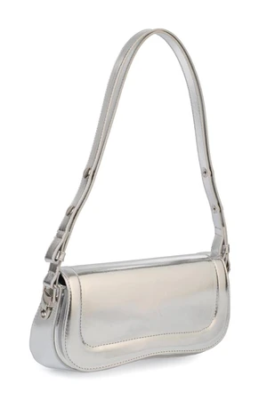 Capone Outfitters Shoulder Bag - Silver-colored - Plain