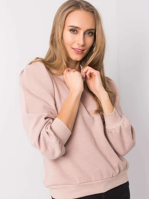 Beige cotton sweatshirt YOU NEKNOW ME