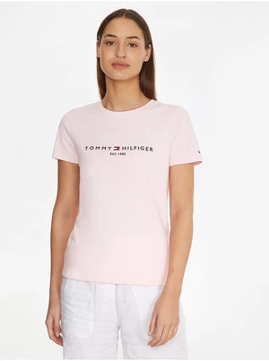 Light pink Women's T-Shirt Tommy Hilfiger - Women