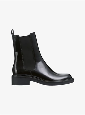 Black women's leather chelsea boots Högl Edward - Women