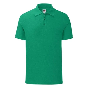 Iconic Polo Friut of the Loom Men's Green T-shirt