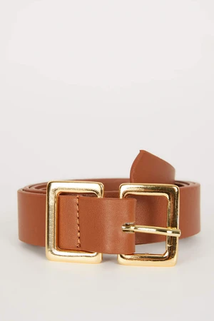 DEFACTO Woman Faux Leather Classic Belt