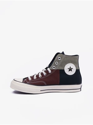 Grey-brown Mens Ankle Sneakers Converse Chuck 70 - Men