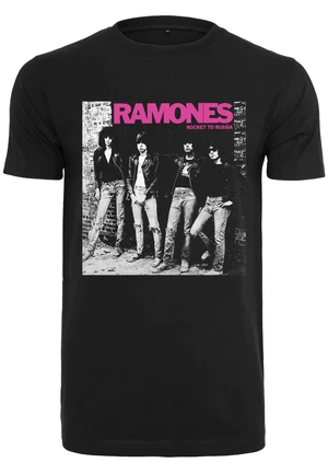 Černé tričko Ramones Wall