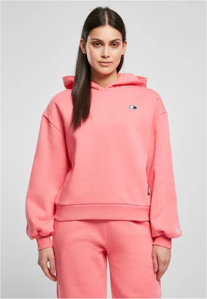 Women's Pink Grapefruit Hooded Starter Essential Oversized