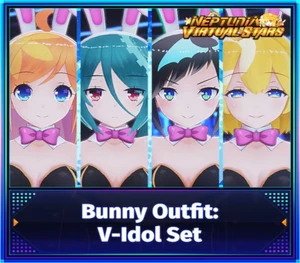 Neptunia Virtual Stars - Bunny Outfit: V-Idol Set DLC PC Steam CD Key