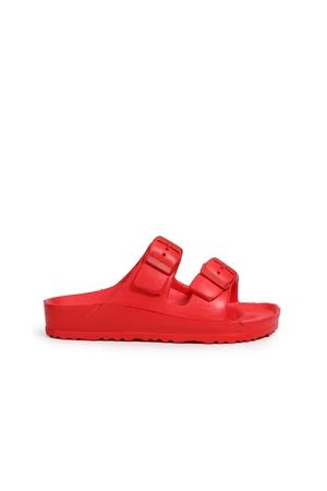 Esem Lee Boy Slippers Red