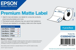 Epson C33S045724 label roll, normal paper, 102x152mm