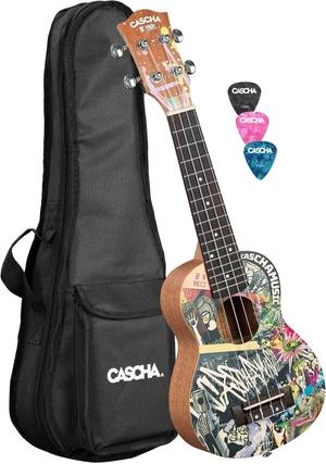 Cascha HH 2600 Art Series Ukulele sopranowe Urban